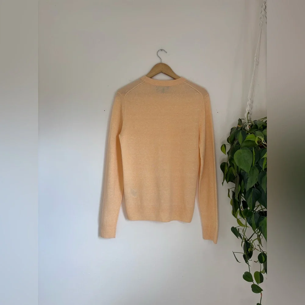 Banana Republic Cashmere-Linen Crewneck Sweater